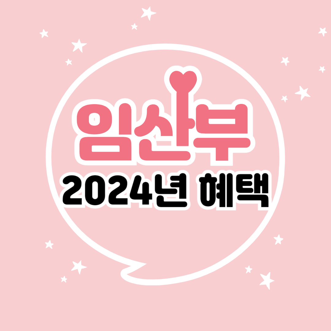 2024 임산부혜택