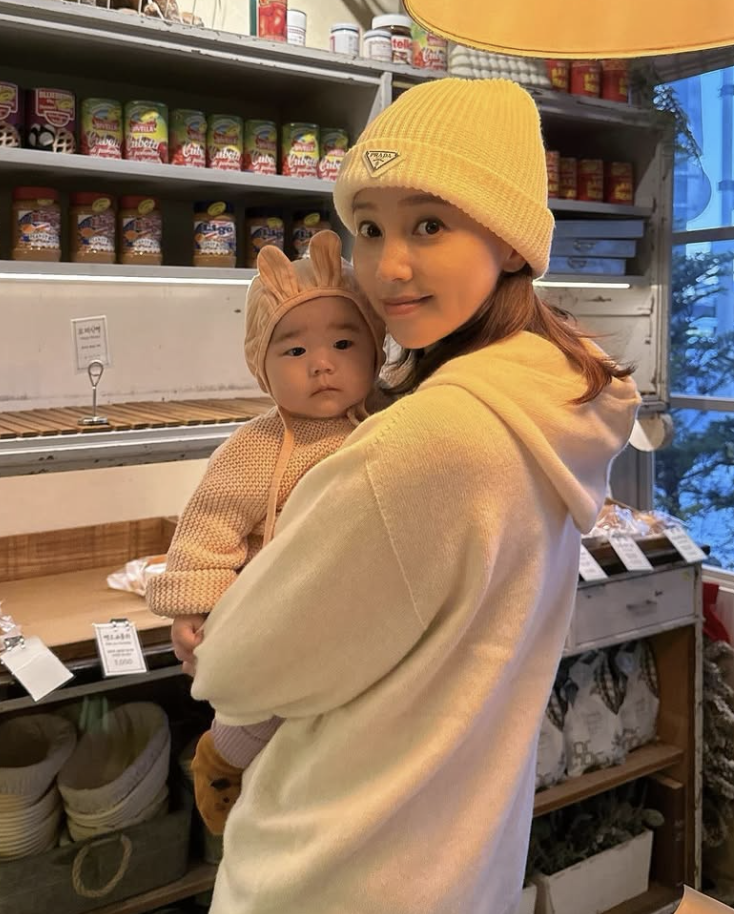 딸과 함께한 아유미 인스타그램 일상 모습