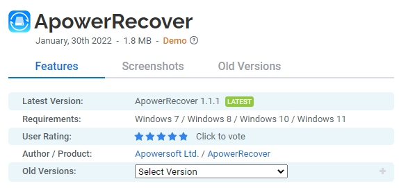 ApowerRecover