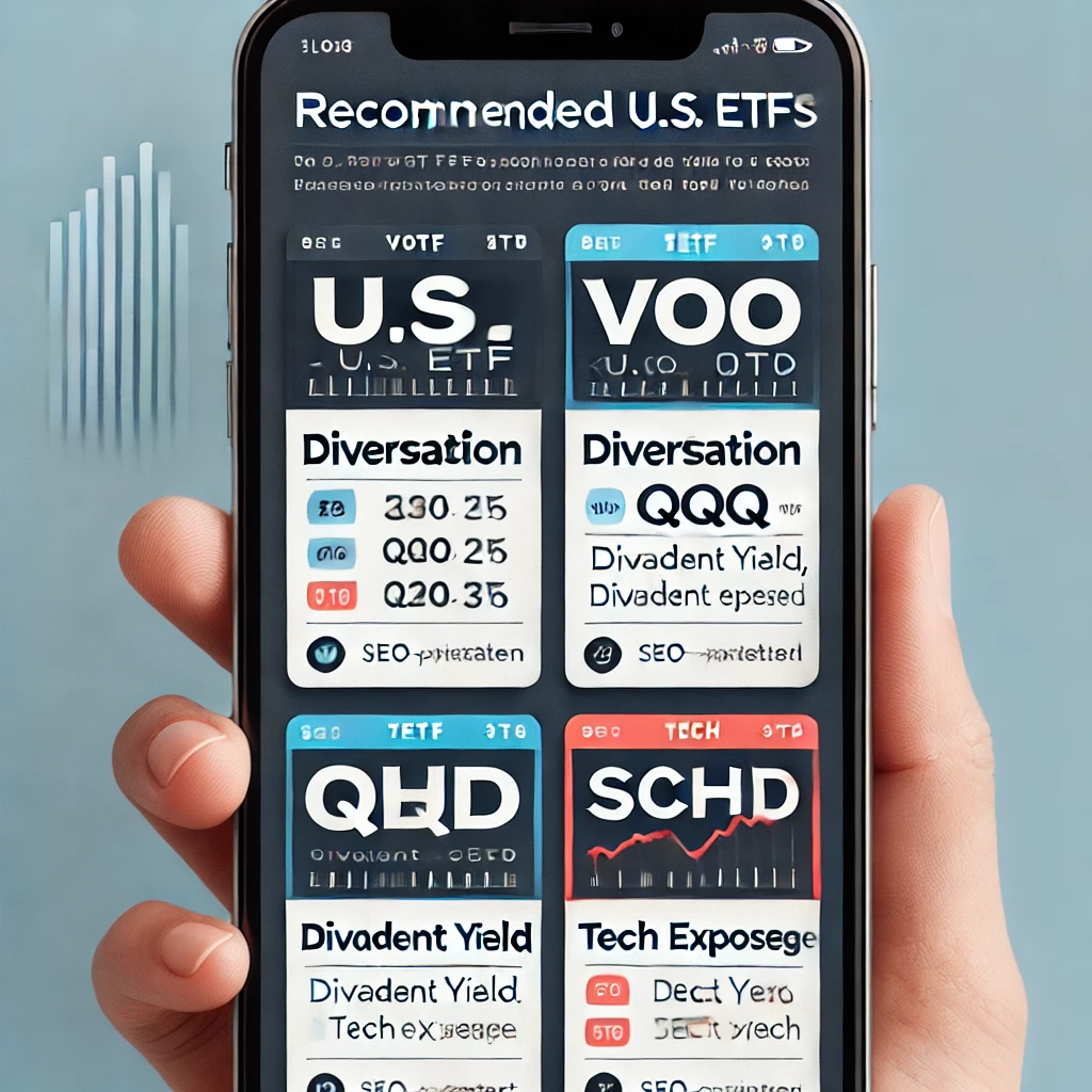 2025년 미국 ETF 추천 종목과 투자 이유