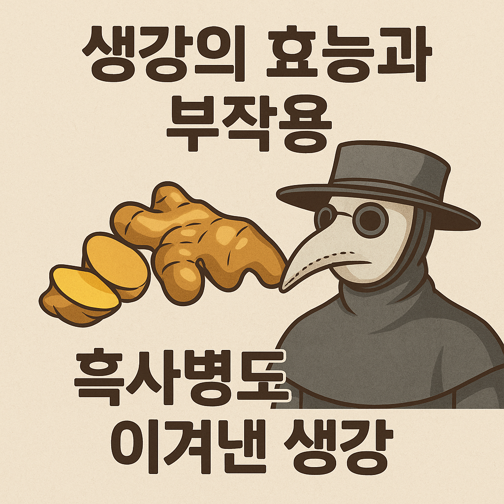 생강의 효능과 부작용