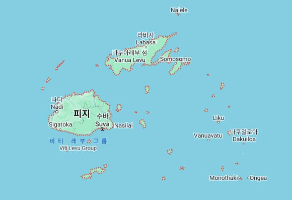 피지-지도