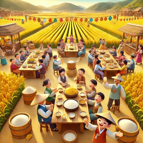 쌀과 함께하는 마을 축제