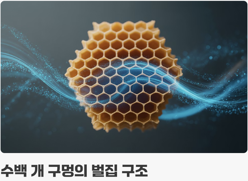 쾌적함을 더하는 통풍 효과