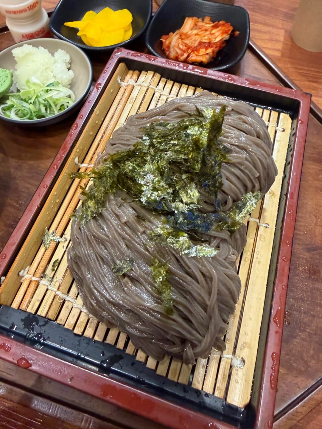 정자동 모밀 맛집 청수 모밀
