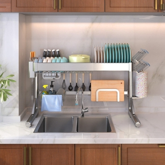 무타공 식기건조대 추천, 상부장 낮은 주방도 높이조절로 완벽 맞춤