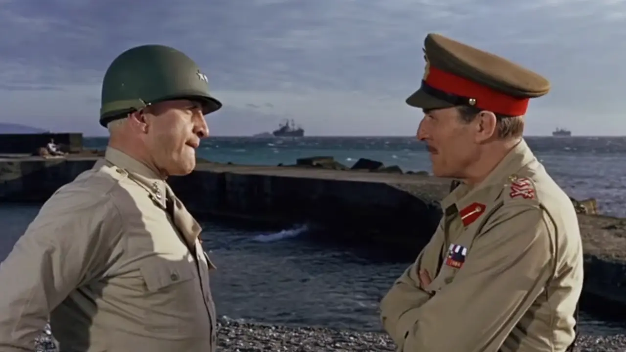 롬멜, 아이젠하워, 몽고메리, 브래들리, 패튼 장군 등 쟁쟁한 실존 인물들이 나온다.