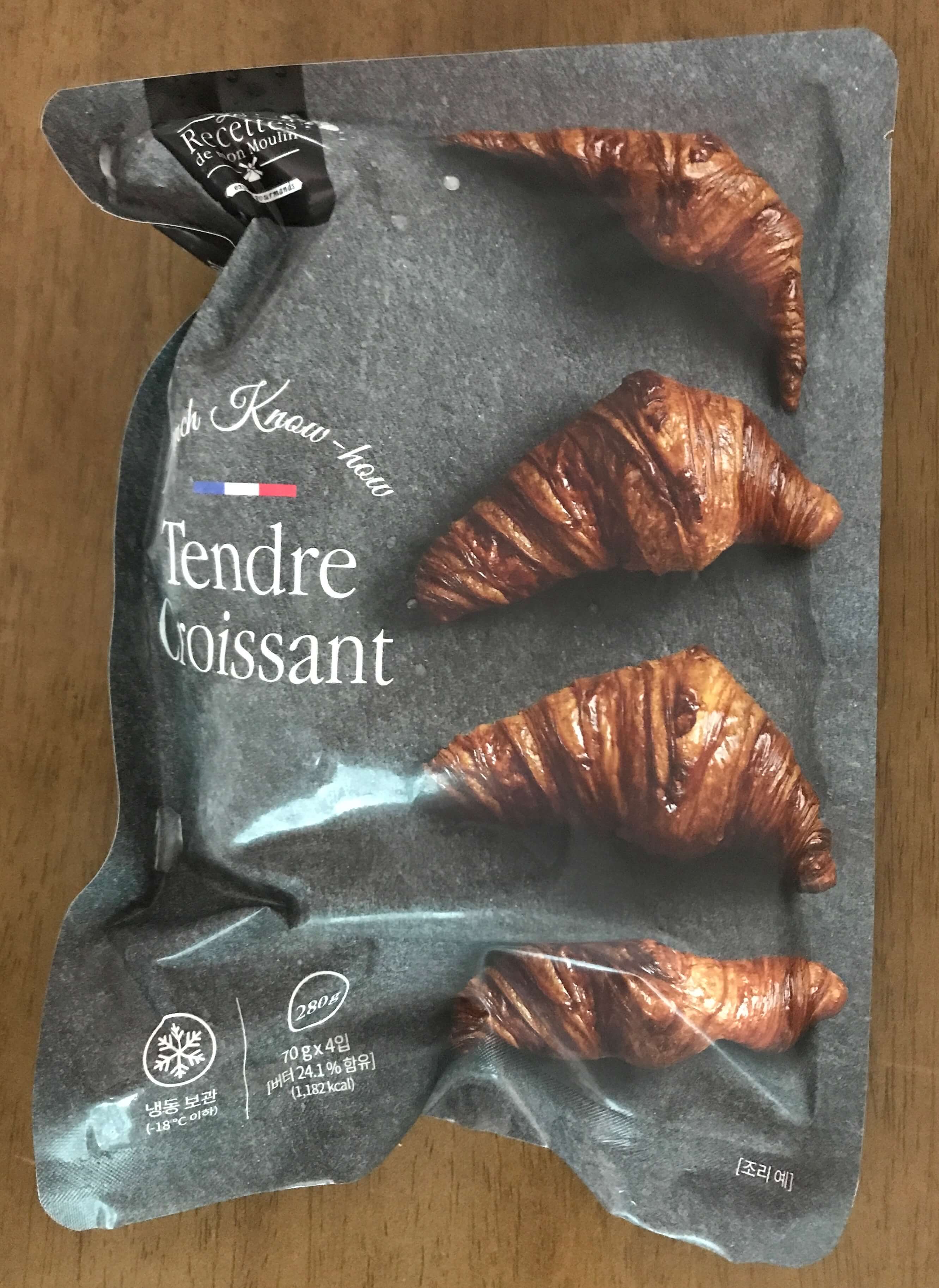 크루아상 생지 포장지