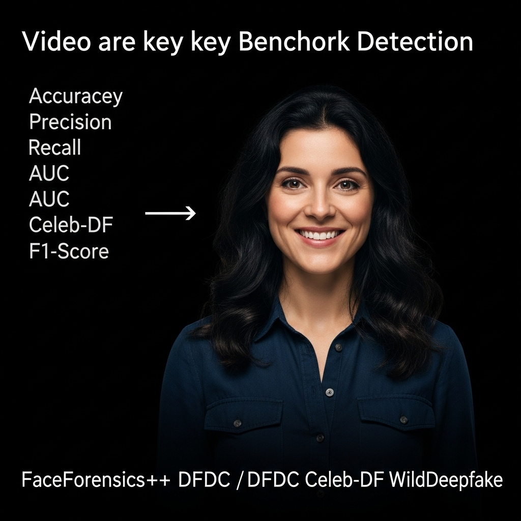 영상 기반 딥페이크 탐지의 핵심 벤치마크 기준은?