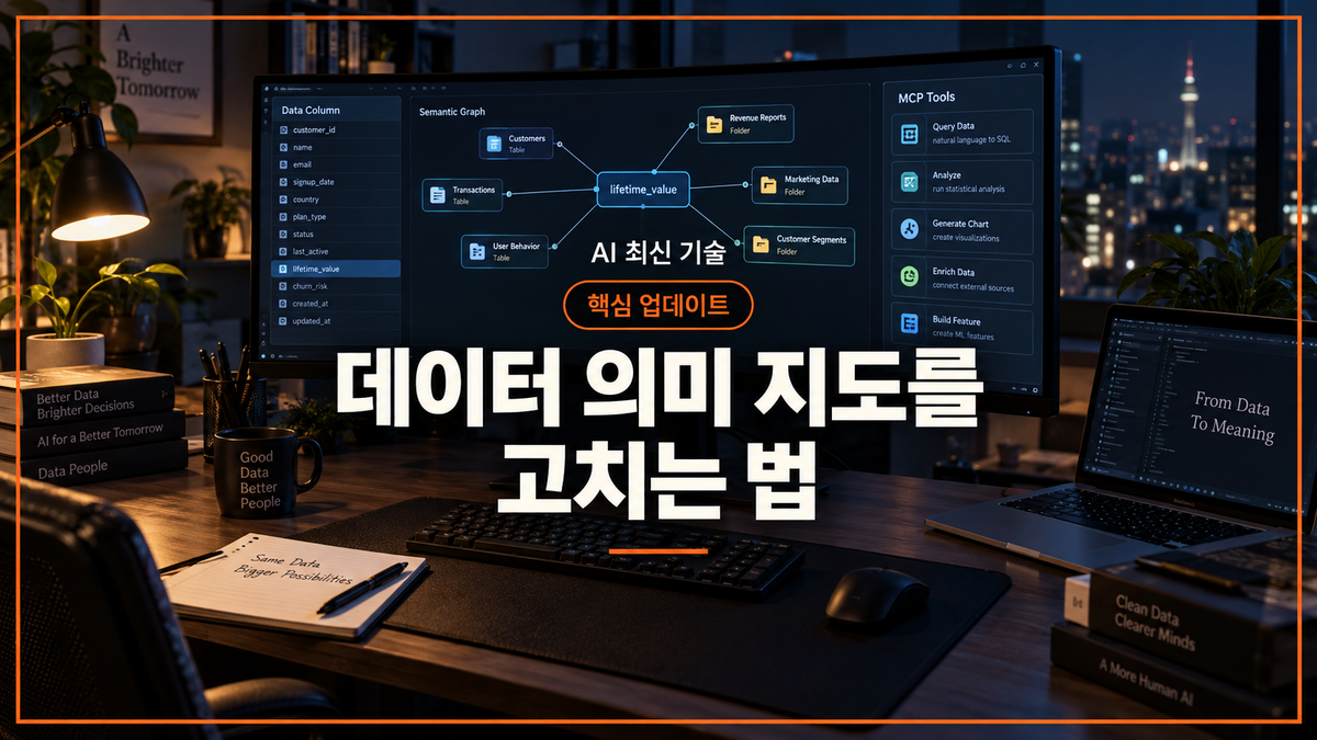 EvoOntology 데이터 에이전트 의미 지도 대표 이미지