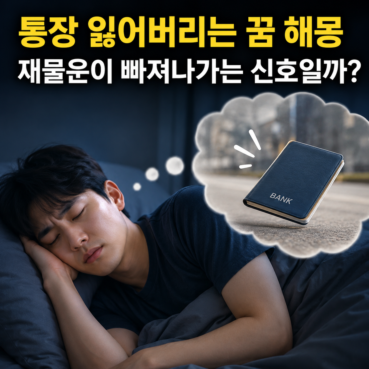 통장 잃어버리는 꿈