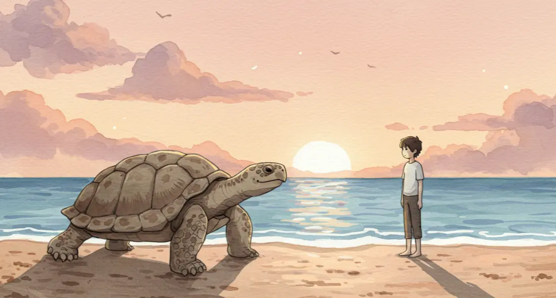 거북이가 집으로 오는 꿈