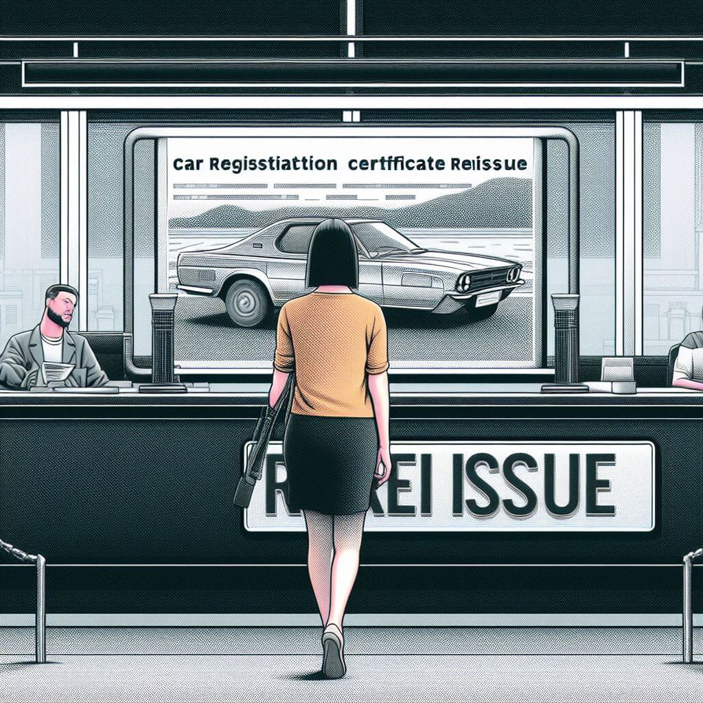 차량 등록증 재발급