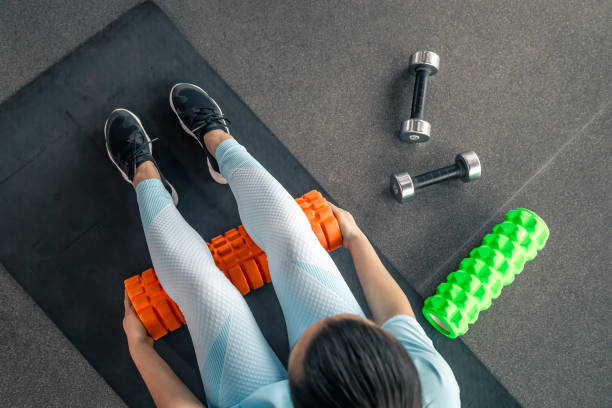 폼롤러로 스트레칭