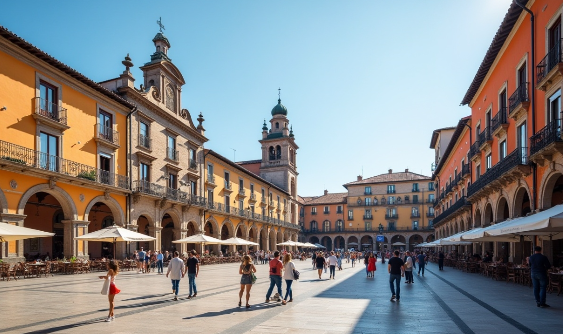 스페인 관광지 마요르 광장
