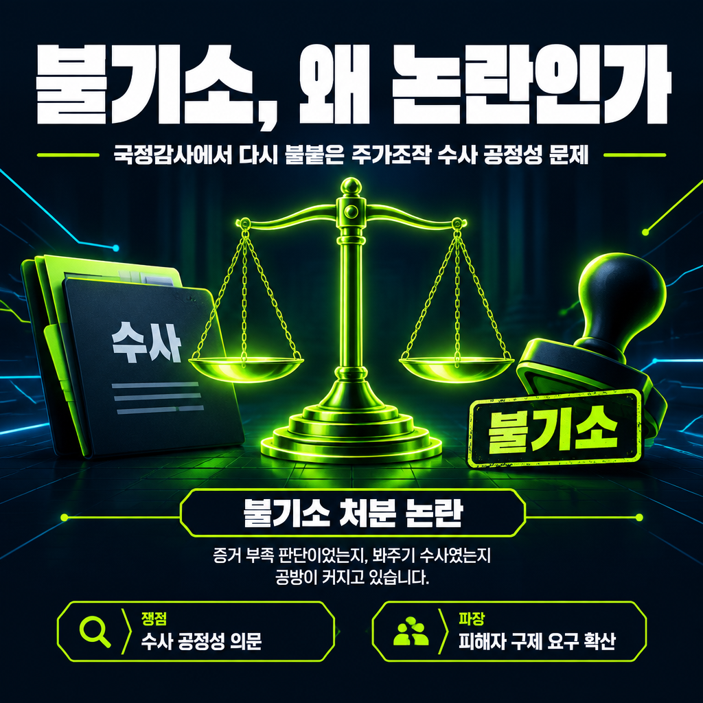불기소, 왜 논란인가