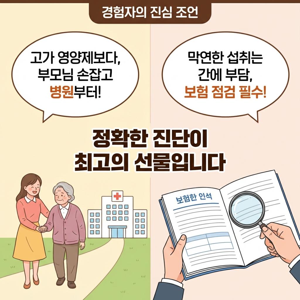 영양제보다는 건강검진의 중요성