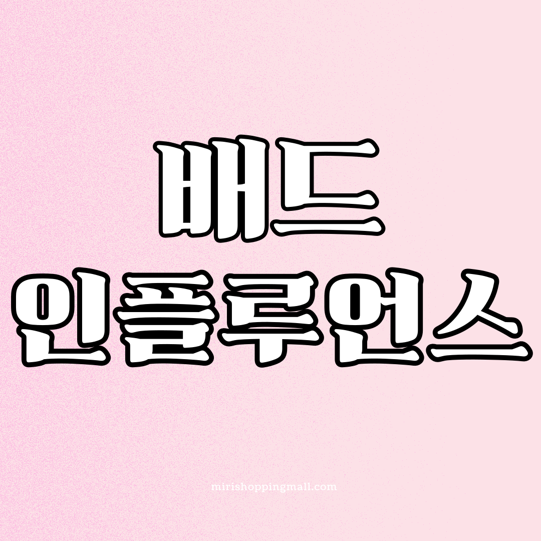 배드 인플루언스1