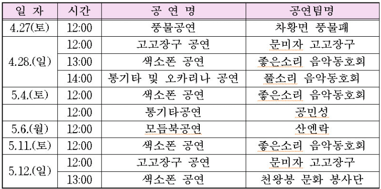2024 황매산철쭉축제 행사일정 가는길 주차장