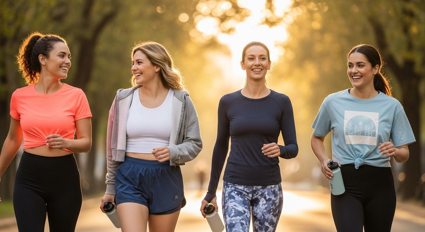 운동복 티셔츠 여자