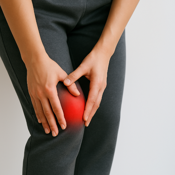 무릎통증을 나타내는 이미지