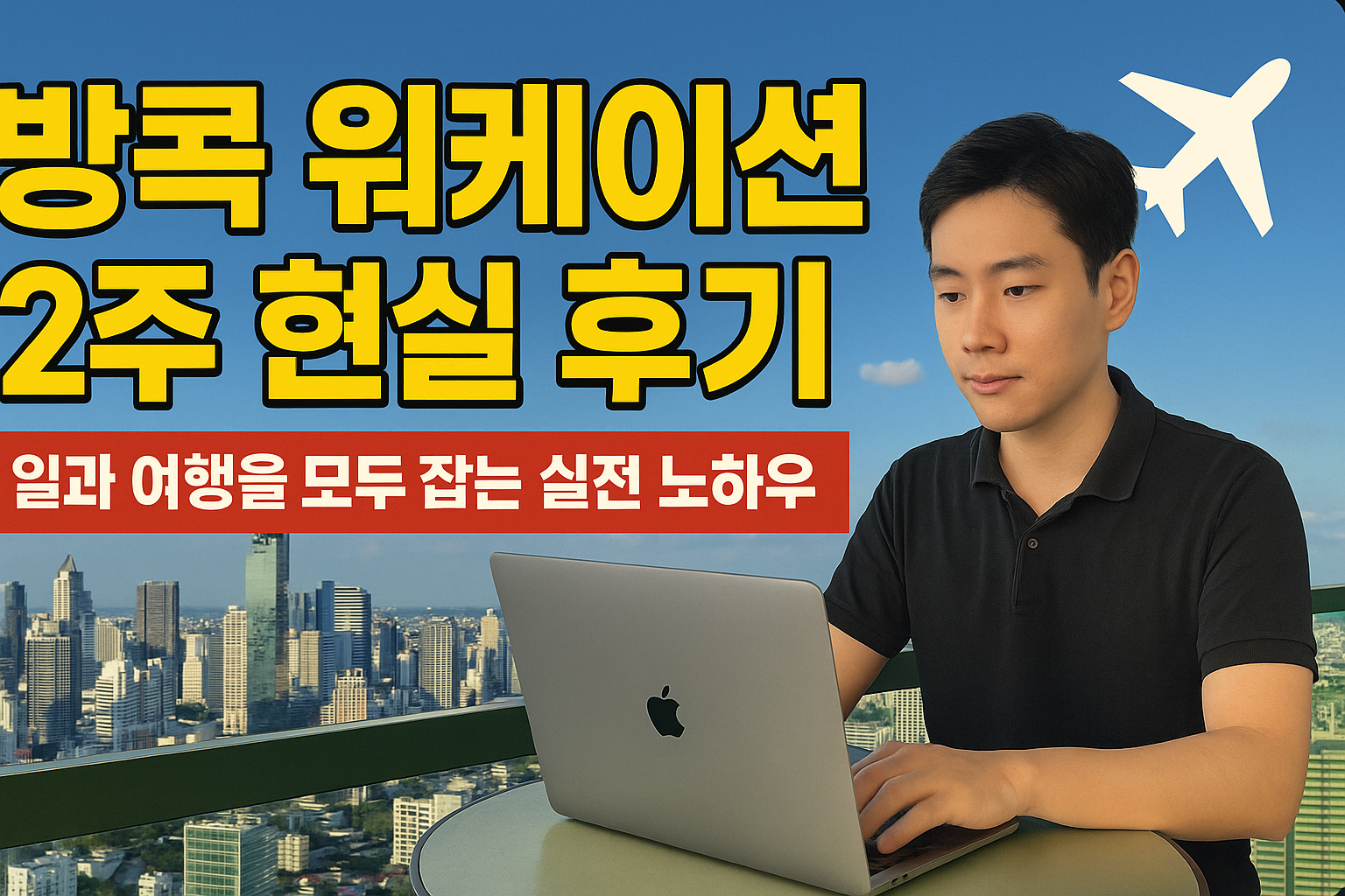 일과 여행을 모두 잡는 실전 노하우