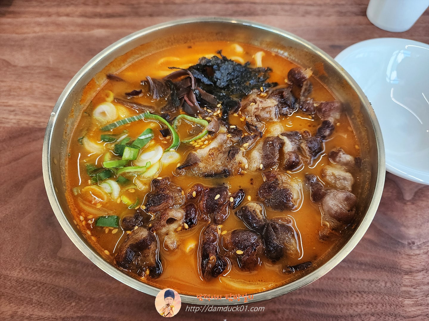 고기 장칼국수