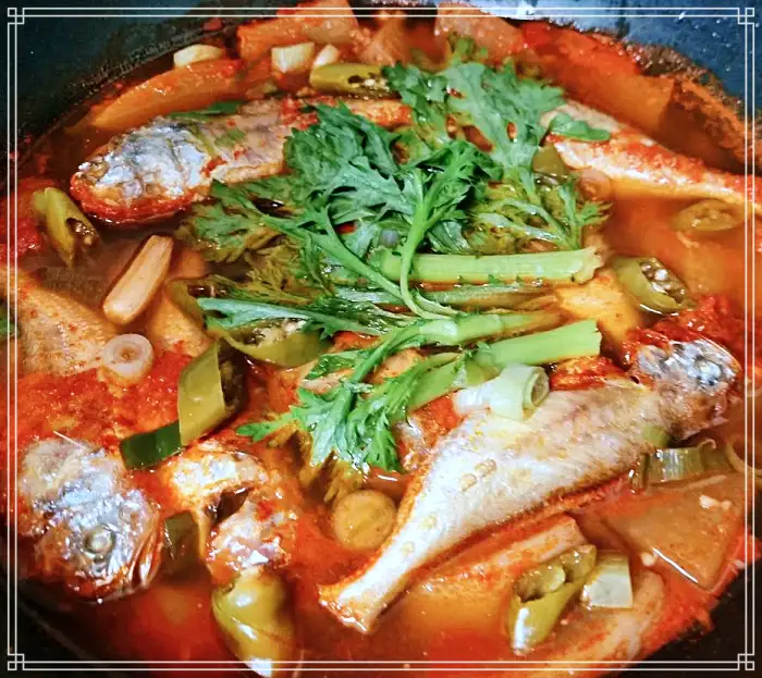 전남 신안 전장포항 맛집 황강달이 한상