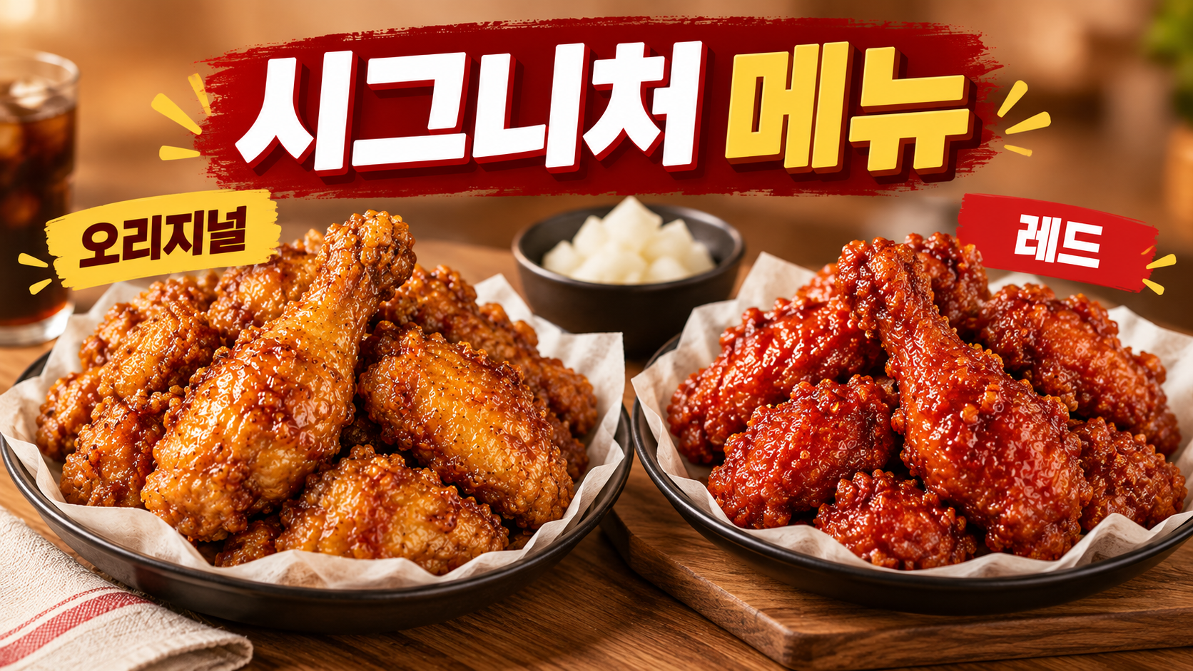 호불호 없는 교촌의 아이덴티티, 시그니처 메뉴 라인업