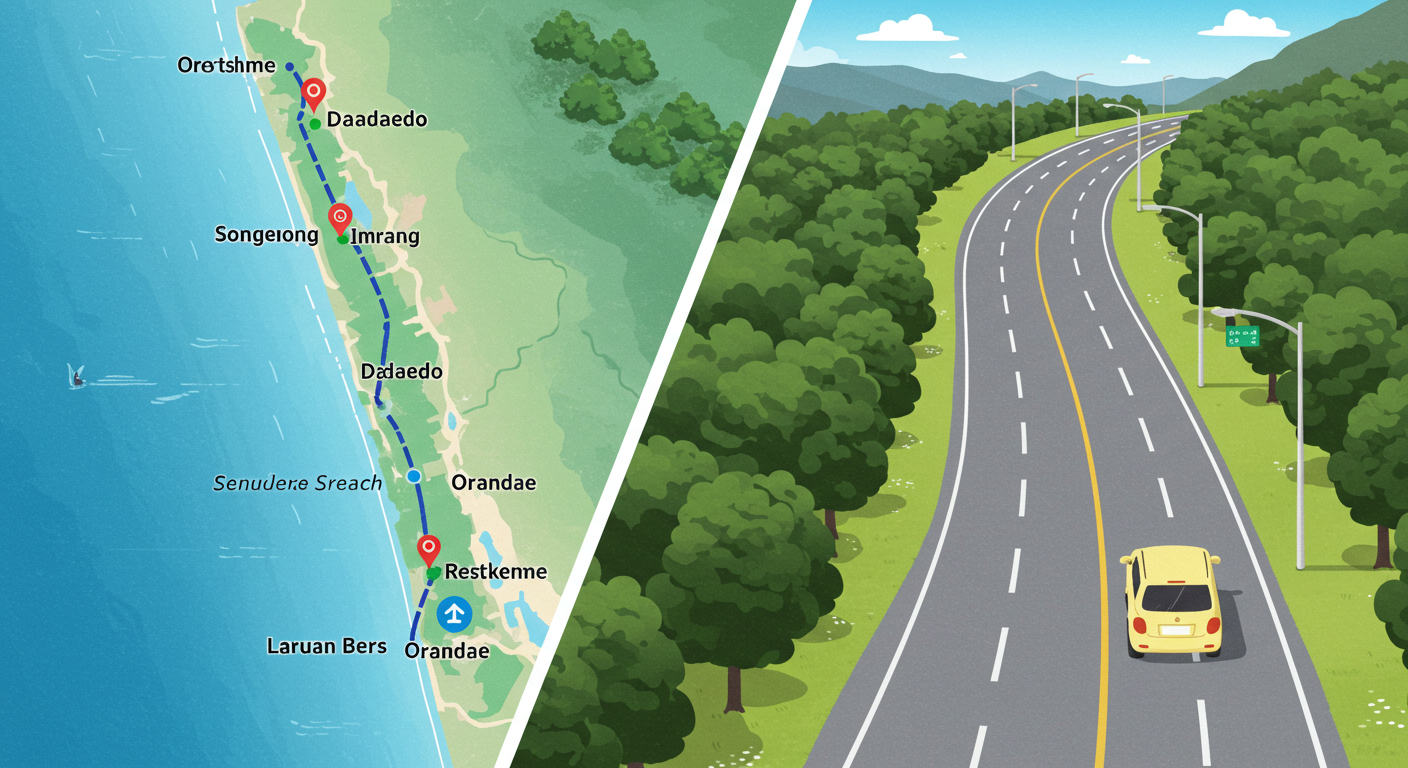 부산 조용한 해변 여행 코스와 교통 팁