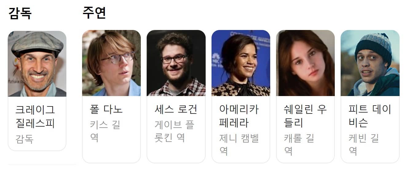 덤 머니 출연진