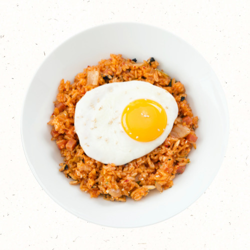 김치볶은밥이에 계란후라이