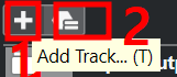 트랙의 Add 버튼