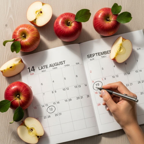 아리수 사과 수확시기