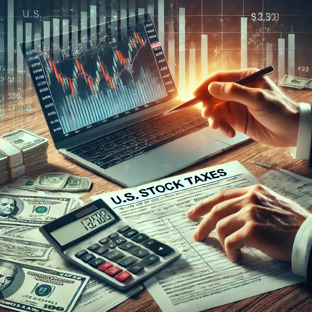 미국 주식 세금 사진