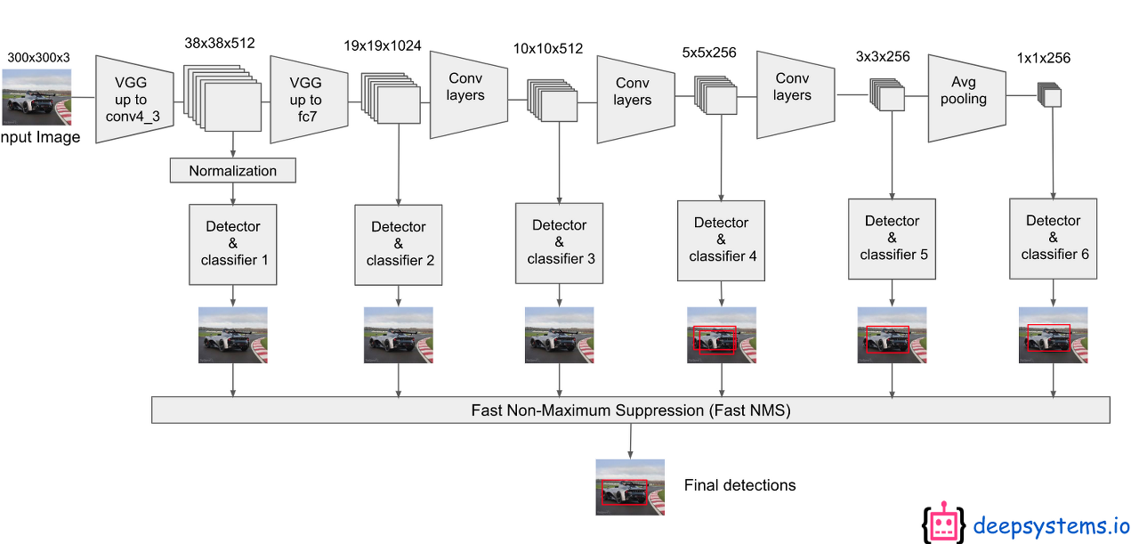 detector & classifier 통과