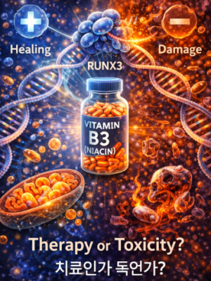 RUNX3와 비타민 B3의 상호작용