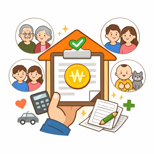 가족 구성과 세금 공제 구조