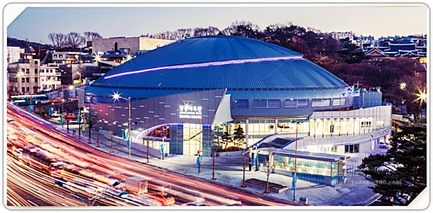 장충체육관-야경