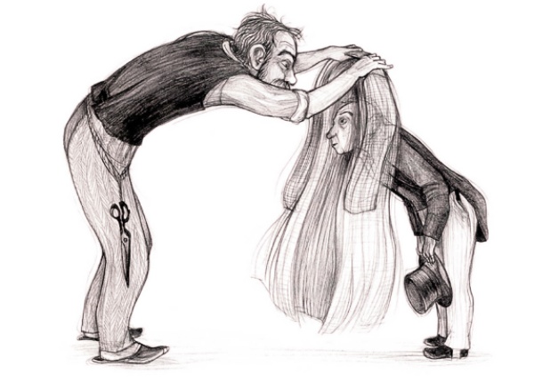 《외투》 책 속 삽화