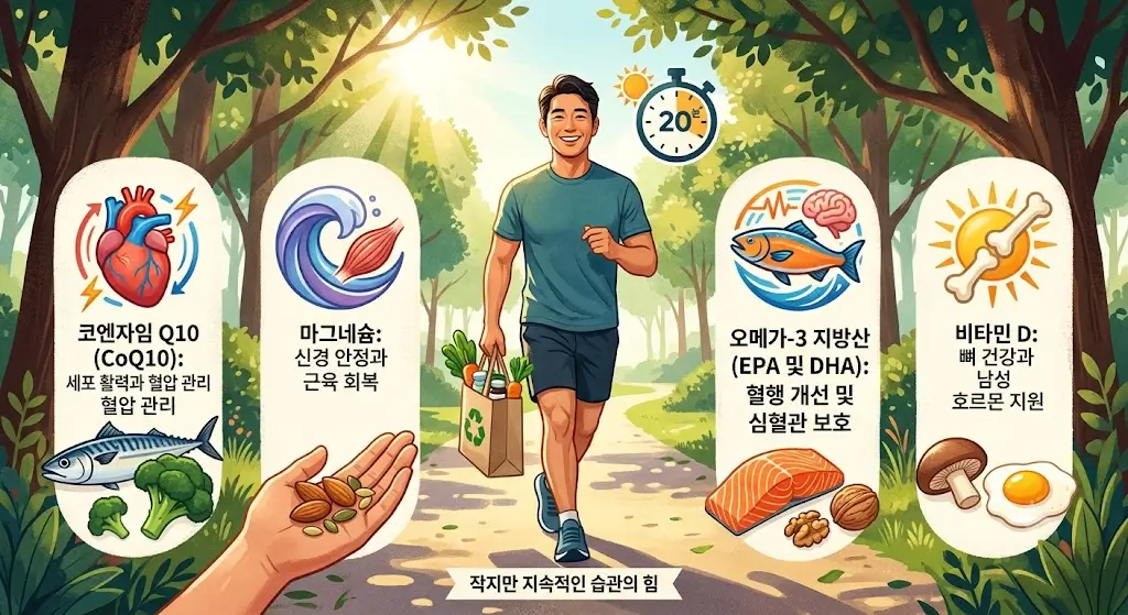 40대 남성에게 필요한 영양소