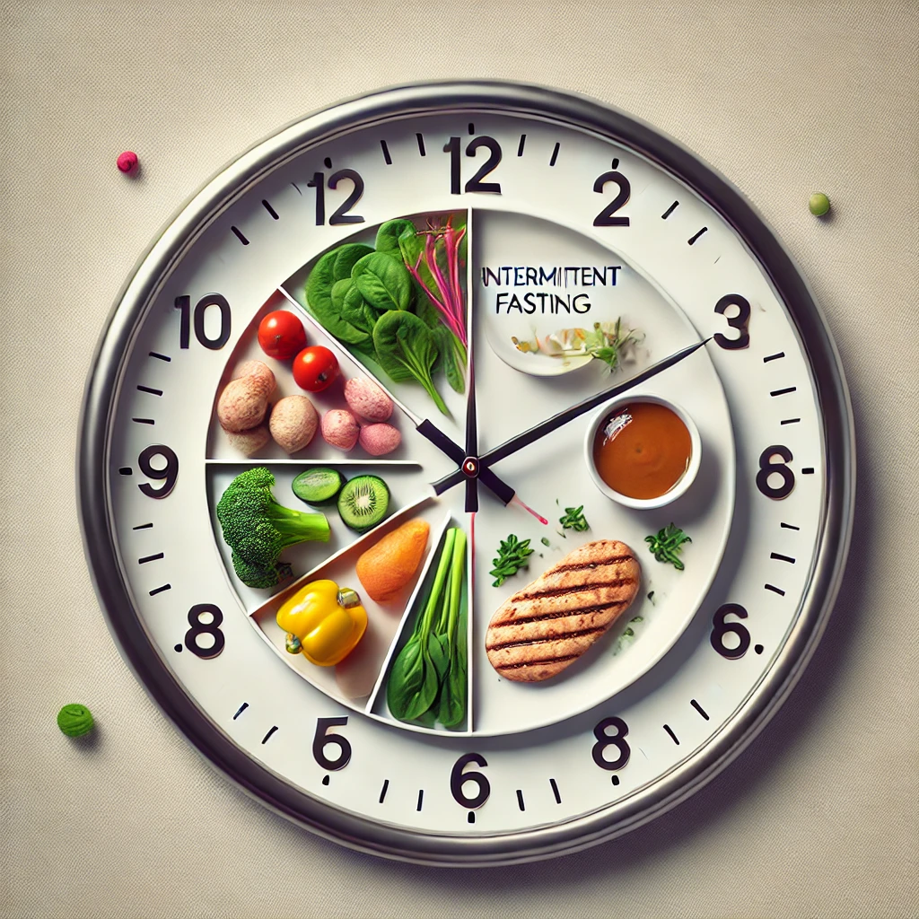 간헐적단식을 의미하는 시계