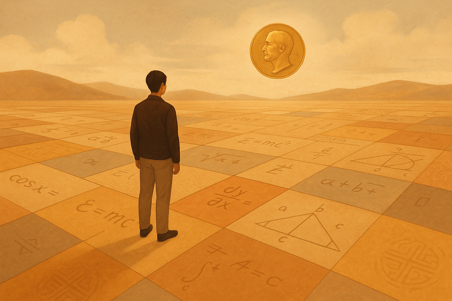 필즈상 관련 참조 일러스트