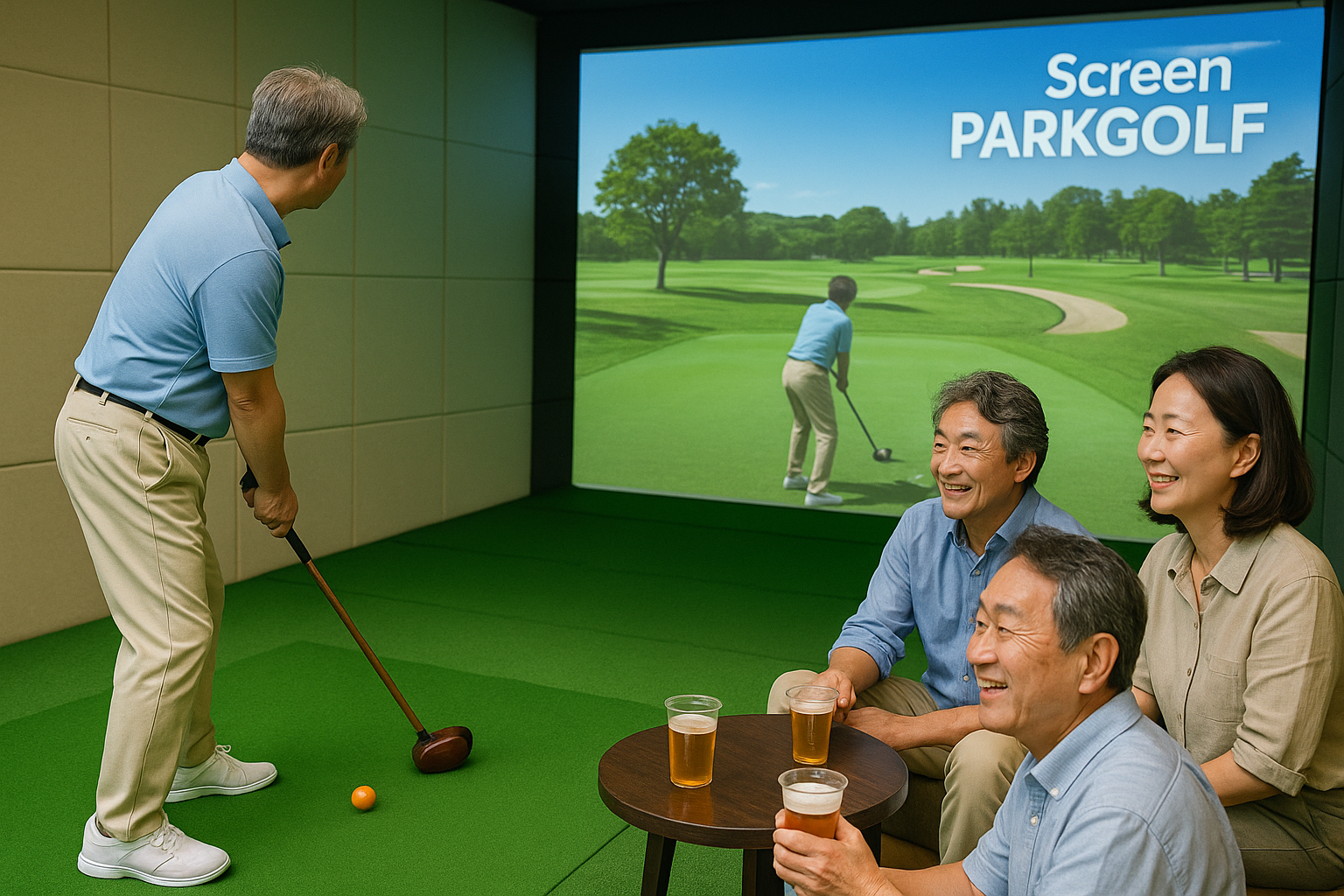 스크린 파크골프