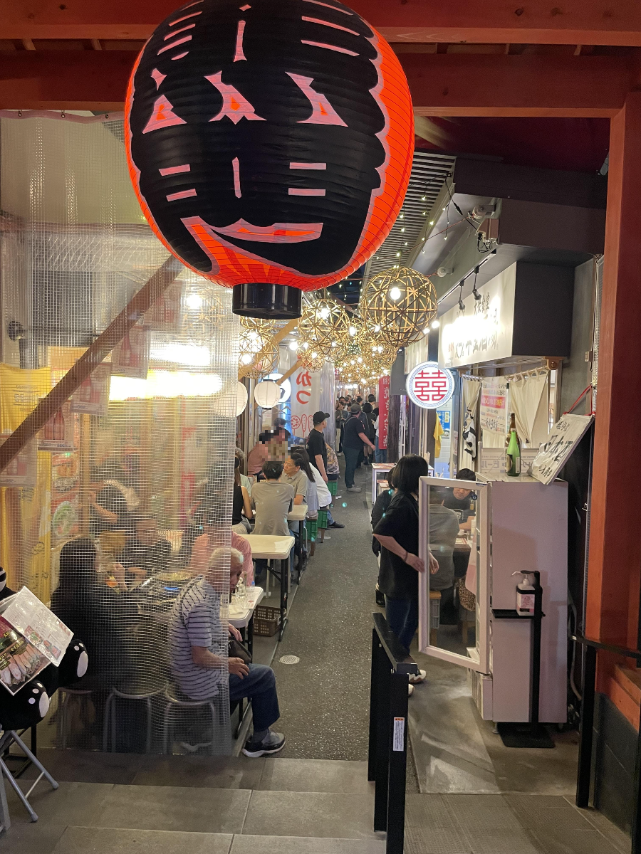 쿠마모토 야타이무라 포장마차골목