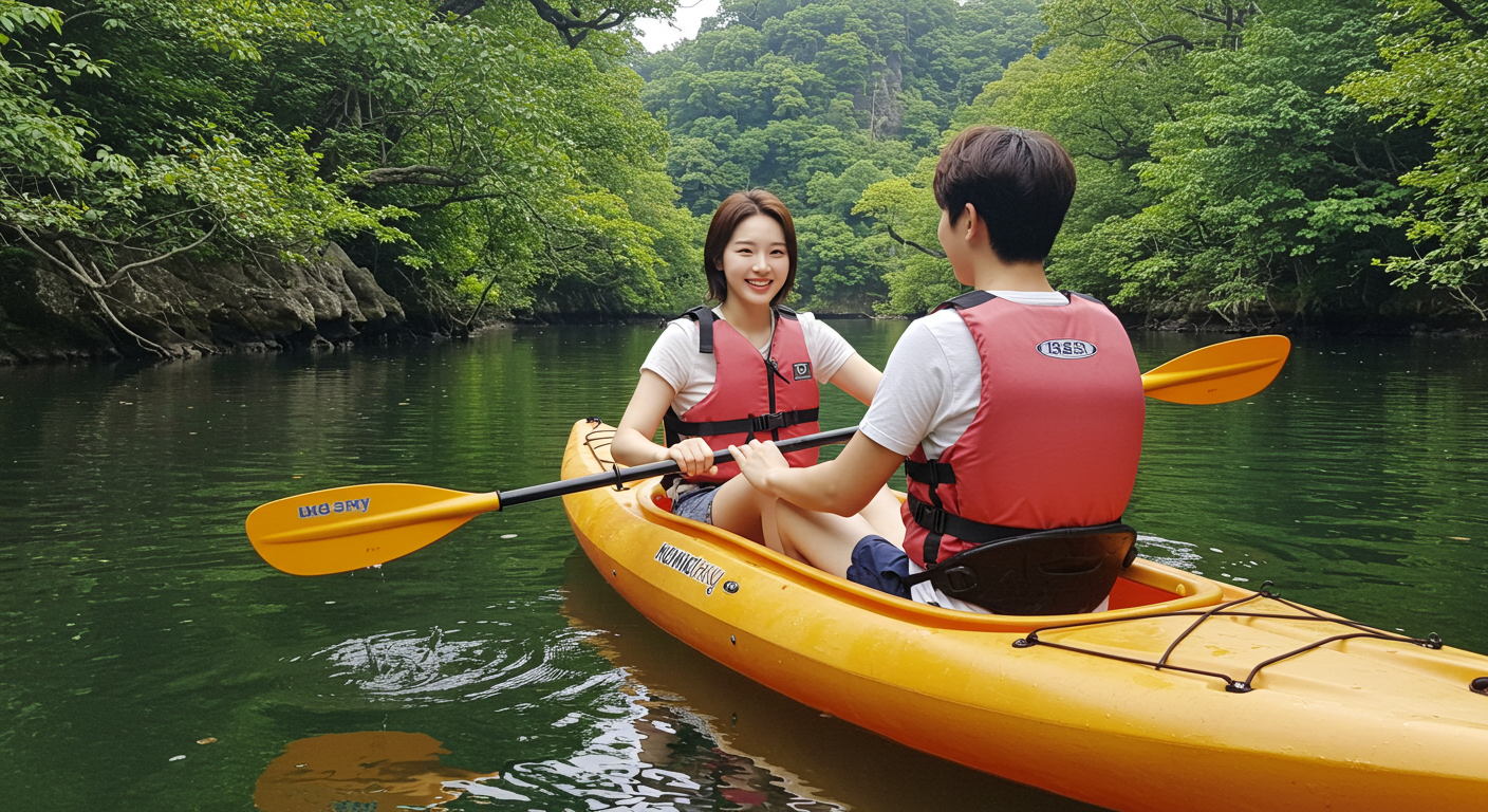 카약 타고 유유자적, 6월에 즐기는 색다른 수상 자연체험