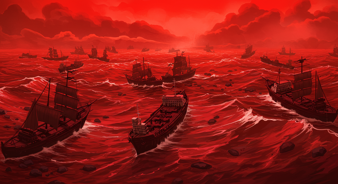 레드오션 뜻 완벽 해설: 당신의 비즈니스가 가격 경쟁 지옥에 갇힌 이유