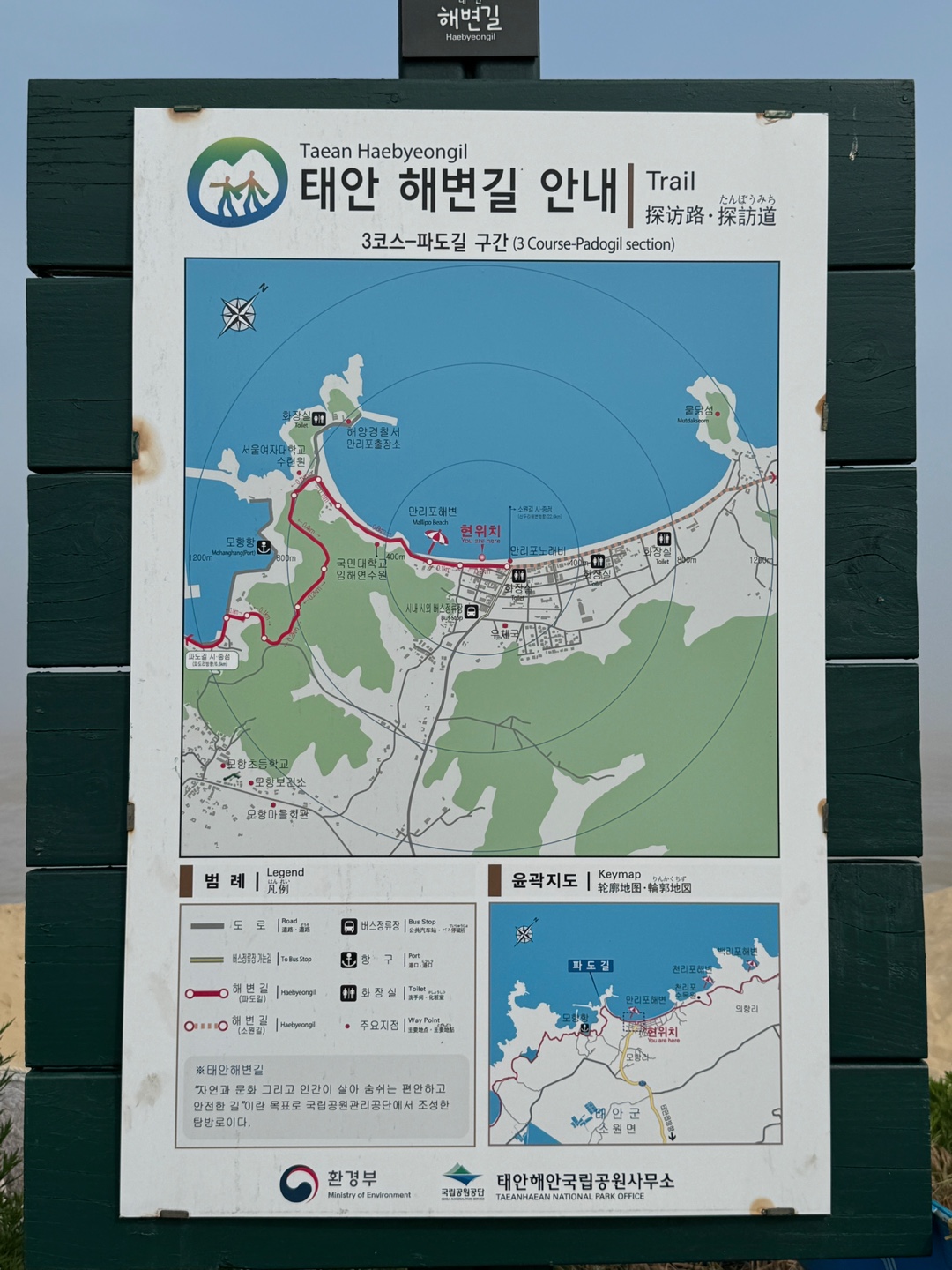 만리포해수욕장