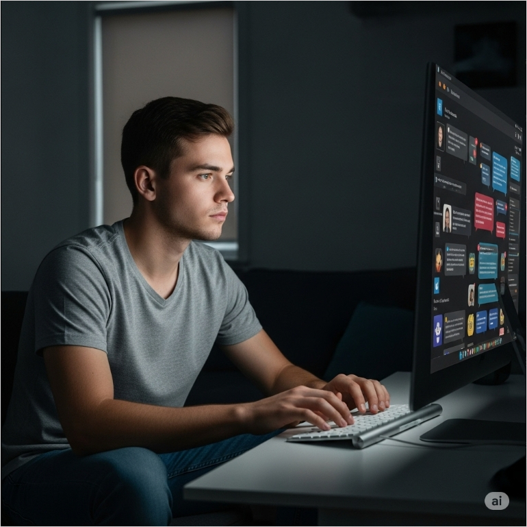 챗지피티가 어떻게 나를 분석할까? 상징 이미지