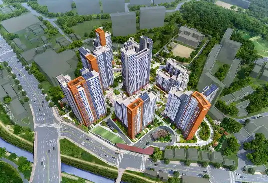 후분양 아파트 - e편한세상 용인역 플랫폼시티(경기 용인)